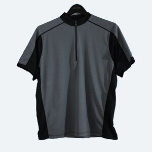 COPY - Sugoi grey cycling biker shirt short sleeves Made in Canada size L